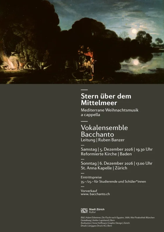 Programm zum aktuellen Konzert